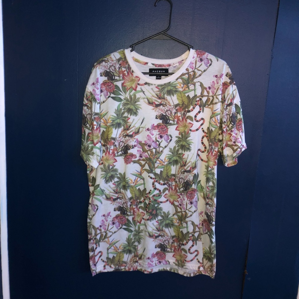 Pacsun Jungle Design T-Shirt